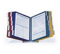 Durable VARIO TABLE 20 Display Panel Desk Stand | 20 Panels | A4 Colour Coded
