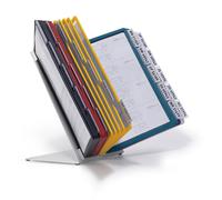 Durable 5510/00 30 Vario Table Display Panel System and Information Display Unit, grey