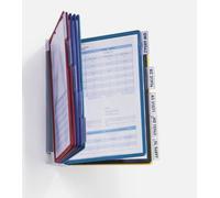 DURABLE Vario Wall Display System & 10 Assorted A4 Pockets Panels VAT Invoice