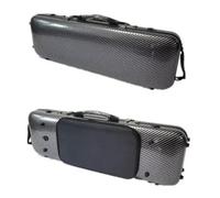 Durable Violin Accessories 4/4 Violin Carbon Fiber Coded Lock Hard Case With Spectrum Bag Hard Shell Storage Backpack(Type19)