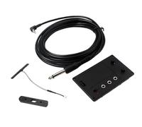 Durable Violin Accessories Violin Pickup Eq Silent Preamp Accessory Black Adjust Lightweight Portable Noise Echo