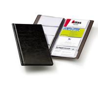 Durable Visifix 238001 2380 Business Card Album Black 115 x 253 x 8 5 mm for 96