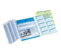 Durable Visitor Book 300 Refill Pack - GDPR Visitors Signing In Book - Includes 300 Perforated 90 x 60 mm Badge Maker Inserts - Refill for Durable Visitor Book