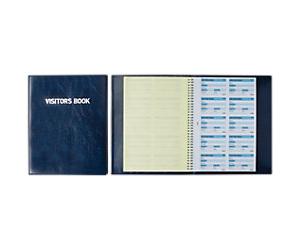 DURABLE Visitors Book Blue Perforated A4 25 x 1.8 x 36 cm 50 Sheets