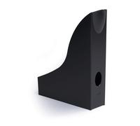 Durable Vivid Magazine Rack Plastic with Thumb Hole A4 Black Ref 1701711060