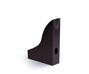 Durable Vivid Magazine Rack Plastic with Thumb Hole A4 Black Ref 1701711060