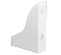 Durable Vivid Magazine Rack Plastic with Thumb Hole A4 White Ref 1701711010