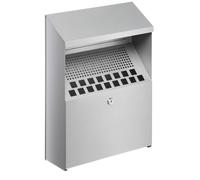 Durable Metal Ashtray 4 litre Capacity - Silver