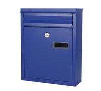 Durable Wall-Mounted Mailbox with Combination Lock, Weatherproof for Secure Outdoor Mail Delivery, Ideal for Home & Business Use