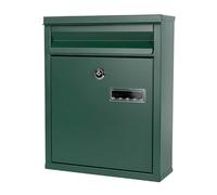 Durable Wall-Mounted Mailbox with Combination Lock, Weatherproof for Secure Outdoor Mail Delivery, Ideal for Home & Business Use
