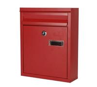 Durable Wall-Mounted Mailbox with Combination Lock, Weatherproof for Secure Outdoor Mail Delivery, Ideal for Home & Business Use