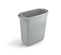 Durable Waste bin DURABIN ECO 60 Litre Rectangular 282x590x600mm Grey 1800503050