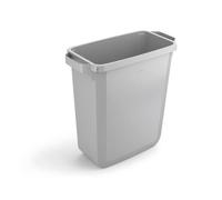DURABIN ECO 60L Rectangular - Food Safe Waste Recycling Bin - Grey Durable Grey 1 Pack