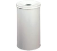 DURABLE Waste Bin Grey Metal 330710