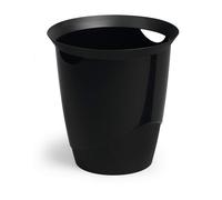 Durable Waste Bin Trend 16 Litres Black