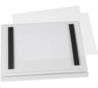 Durable 505819 Waterproof Poster Wallets A5 Magnetic Document Wallets Pack of 5