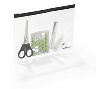 Durable Water Resistant Zip Lock Bags | 5 Pack | A5 Clear