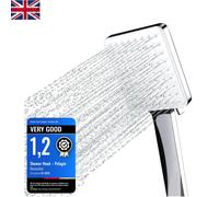 Durable Water-Saving Shower Head with 6 Adjustable Modes - Family Friendly Luxe