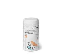 Durable Whiteboard Cleaner and Restoring Wipes, Tub of 100 Cleaning Wipes | Biodegradable Interactive Whiteboard Cleaner, Resealable Moister Lock Lid, Removes Tough Marks and Stains