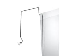 Durable Wire Hanging Document Pocket | Ticket Holder | 50 Pack | A4 Clear