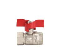 Durable1/2 3/4" 1" Brass Copper Ball Valve Fitting Replacement Coupling Adapter Connector Extender Garden Watering Accessories(C)