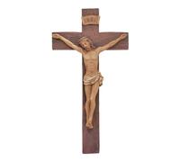 DurableDelights Jesus Crucifix Wall Cross-Catholic Wall Hanging Decoration, Perfect for Collection, Home Decor, or Gift Giving,9.65" H.