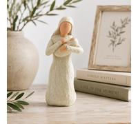 DurableDelights Virgin Mary Statue 5.91'' Resin Blessed Mother Figurine, Catholic Religious Ornament, Mother Mary Decoration for Home Prayer Room, Christian Gift