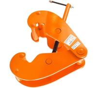 Durables Steel I-Beam Clamp 11023 Lbs/5Ton Capacity, I Beam Lifting Clamp 80-320Mm Opening Range, Heavy Duty Spreader for Lifting