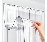 DurableStrip Curtain KitEasy to Install ScratchResistant Ideal for Food Prep Dining Areas and Cold StorageEnhances Insulation & Energy Efficiency