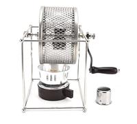 Durably Manual Coffee Roaster, Stainless Steel Bean Roasting Machine with Temperature Control for Homes and Coffee Shops, Featuring Observation Window