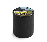 Durabond Butyl Flashing Tape 10m, EWI Pro, Self-Adhesive, Lead-Free, Waterproof, Outdoor Use, For Cracks, Leaks, Pipe, Roof Flashing, Sealing, Patching (Black, 150mm)