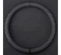 DurabSwap Car Steering Wheel Cover for hall Vivaro Life 2019-2024/Vauxhall Vivaro-e 2020-2024, Soft Anti-slip Breathable Protector, Suede Cover, Universal 38cm