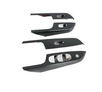 DurabSwap Nissan Navara NP300 ST 2014-2020 Interior Trim Accessories: Gear Shift Panel, Inner Door Handle Cover, Frame (Color: Window Switch LHD)