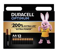 Duracell 149451 Optimum AA battery Alkali-manganese 1.5 V 12 pcs