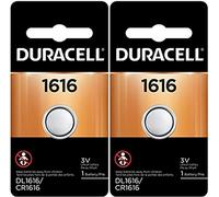 Duracell 1616 DL1616 CR1616 DL1616B2PK Coin Cell Watch Battery 3.0 Volt Lithium, 2 Count (Pack of 1)