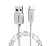 Duracell 2 m Charge and Sync Cable with Micro-USB Connector - White