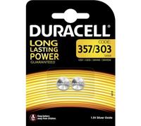 Duracell 2 x Silver Oxide Watch Batteries (SR44/357/303)
