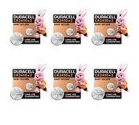 Duracell 2450 3V Lithium Coin Cell Batteries 12 Pack Reliable Power For Devices