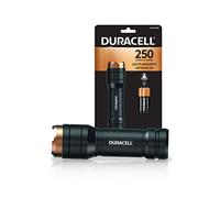 Duracell 250 Lumen Aluminum Flashlight for Everyday Use - Reliable, Durable, and Portable Design with 3-AAA Batteries Included. Great for in-Door & Out-Door Use