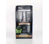 Duracell 3000Lm Black & Orange Plastic Rechargeable Lantern With Wireless Charger