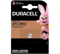 2X Duracell 371/370 SR920 With Silver Oxide (2 Blister Pack of 1 Battery) 2 Batteries