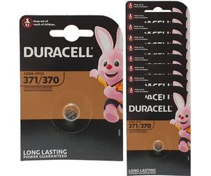 Duracell 371 370 Watch Batteries SR920SW SR69 1.5V Silver Oxide x 10