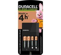 Duracell 4 hours Battery Charger with 2 AA and 2 AAA + 4 batteries