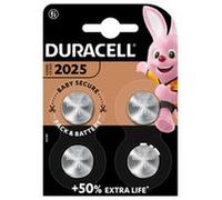 DURACELL 5008923 LITHIUM COIN CELL BATTERY DL2025 4 PACK