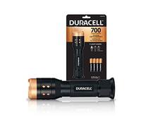 Duracell 700 Lumen Aluminum Focusing Flashlight for Everyday Use - Ultra-Light and Easy to Carry Design with 4 Modes and 4-AAA Batteries for up to 20 Hours of Life. Great for In-Door & Out-Door Use
