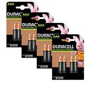 Duracell 750mAh AAA Size Rechargeable Batteries--Pack of 16
