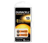 DURACELL 96077566 BATTERY, HEARING AID, DA13, 6PK,DURALOCK