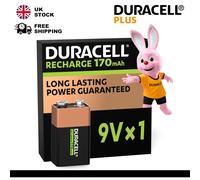 Duracell 9 V Rechargeable Batteries (Pack of 1), 9 V 170 mAH, Long Lasting Power