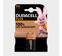 Duracell 9V Plus Battery - Black, Black