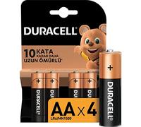Duracell Plus 5000394038103 MN1500 AA/LR6 Batteries (Pack of 4)